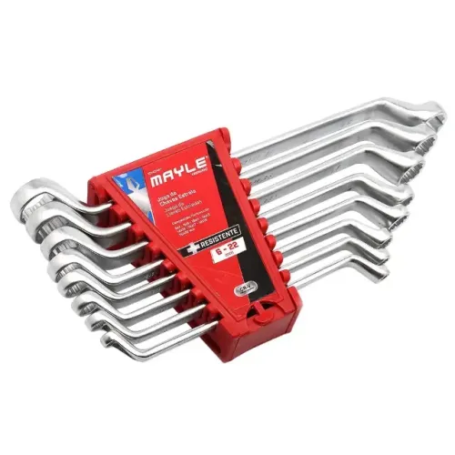 JOGO CHAVE ESTRELA MAYLE C/8PCS 6A22MM RACK