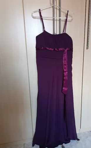 Vestido longo Tam G Cor Marsala