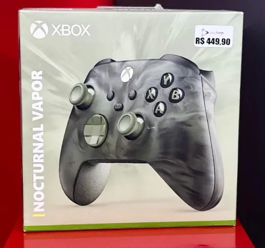 Microsoft X-Box Controle Series X/S - NOCTURNAL VAPOR - Produto Novo COM garantia da Loja 