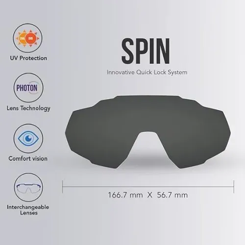 ACESSORIO HB LENTE SPIN SILVER