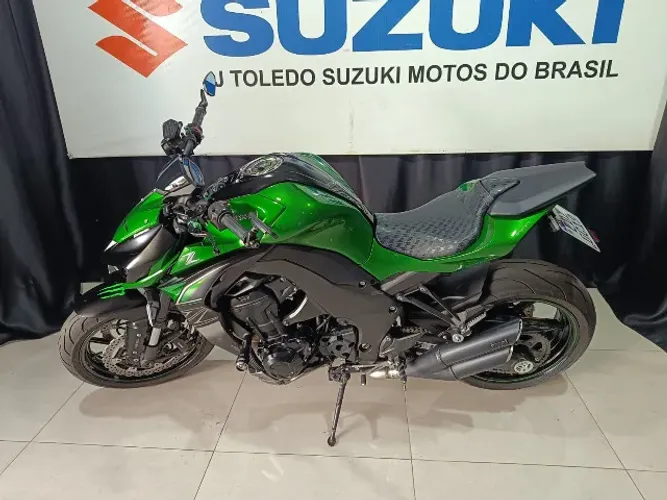 kawazaki z1000 2018 abs verde apenas 9000 km