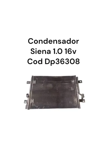 Condensador Siena 1.0 16v Cod Dp36308