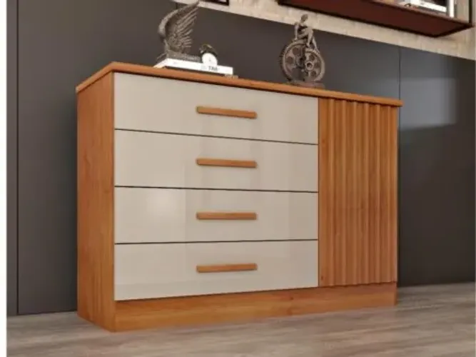 Cômoda sapateira moderna com design elegante l438m