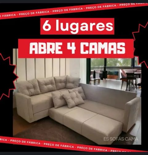 SOFÁ de CANTO 4 EM 1- INCRÍVEL!!!Pague na ENTREGA !
