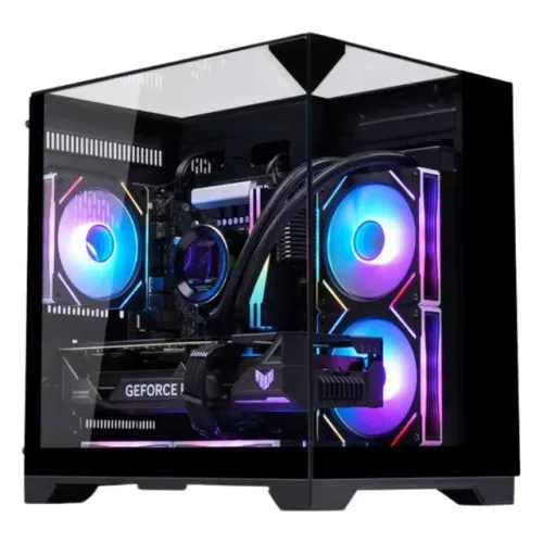 Gabinete Gamer AQUÁRIO VISÃO INFINITA CG-K3D3 MICRO ATX