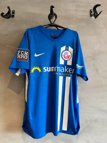 Camisa Futebol Hansa Rostock - Alemanha - 2019/2020 - Nike - Bundesliga - Home - Importada