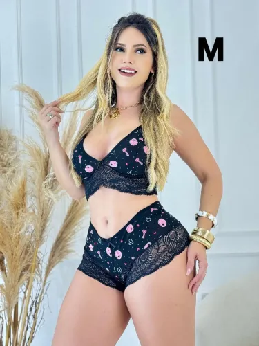 Conjunto Top doll