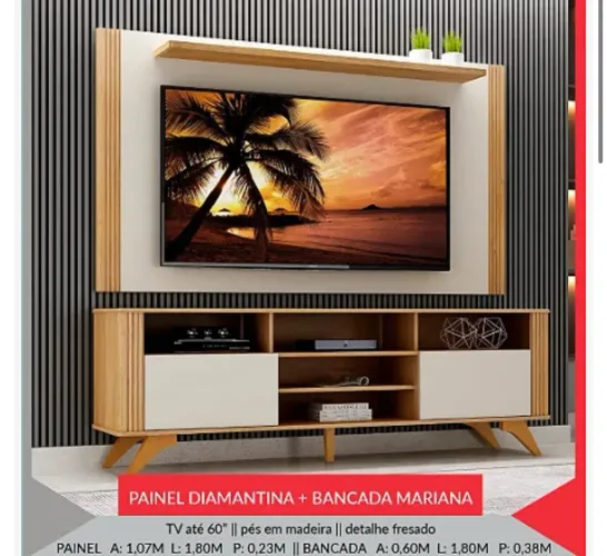 Painel Diamantina + Bancada Mariana