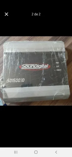 Módulo Amplificador Soundigital Sd1500 1d 1ohms 1500w Rms