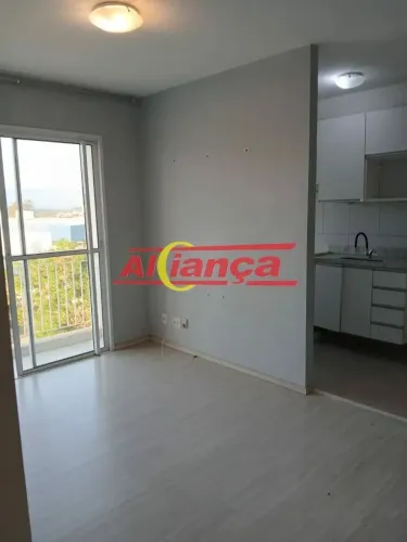 Apartamento 46m², com 2 quartos para alugar, no Vila Nova Bonsucesso - Guarulhos/SP - Por