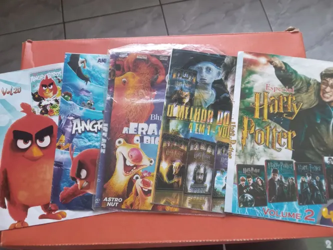 Coleção de filmes DVDS- leia a descrição