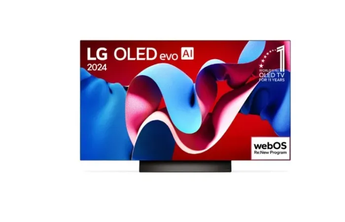 Smart TV OLED EVO AI C4 4K 144Hz 55? Nova/lacrada