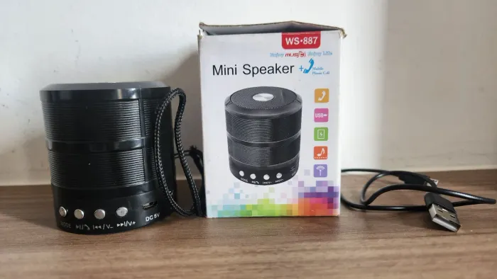 Vendo caixinha de som mini speaker WS-887