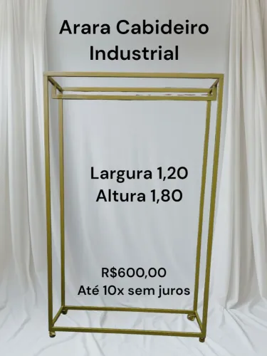 Arara Cabideiro Industrial