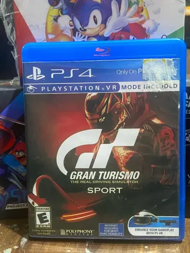 JOGO PS4 GRAN TURISMO SPORT USADO