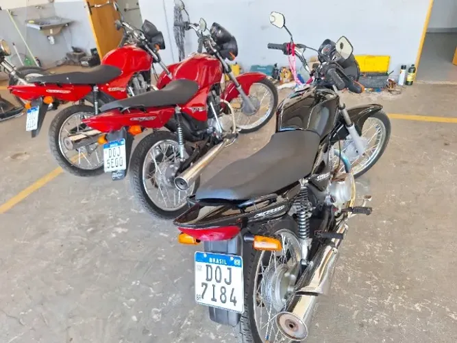 Honda Titan 150.....três unidades 