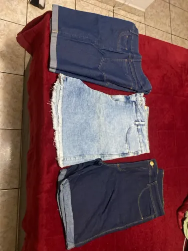 Kit 3 Shorts Jeans Femininos