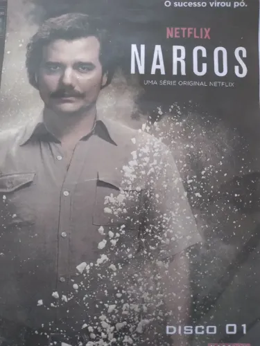 DVDs Série Completa Narcos e Pablo o Senhor. 24 dvds. 