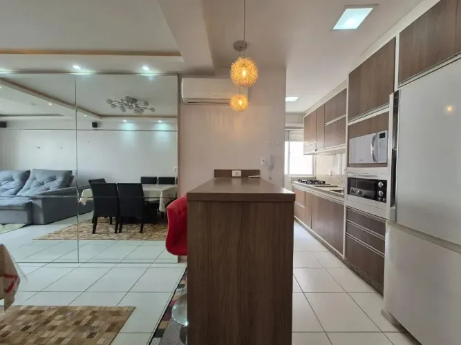 AC - Apartamento de 2 Dormitórios com Sacada Fechada e Churrasqueira no Bairro Areias, São