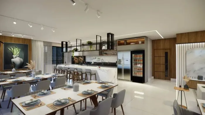 River Sky Garden  2 suítes com rooftop e lazer completo