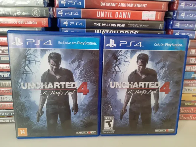 Uncharted 4: A Thief's End - PS4
