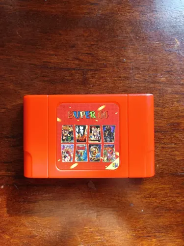 Cartucho Everdrive Nintendo 64 Jogue 350 jogos