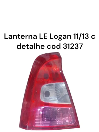 Lanterna Traseira Logan 11/13 Detalhe