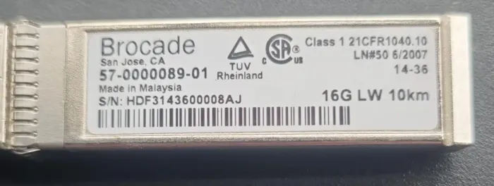 Gbic Brocade 16Gb Lw