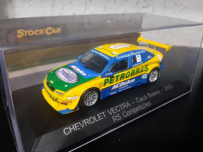 Miniatura Chevrolet Vectra - Cacá Bueno - 2003 - Miniatura
