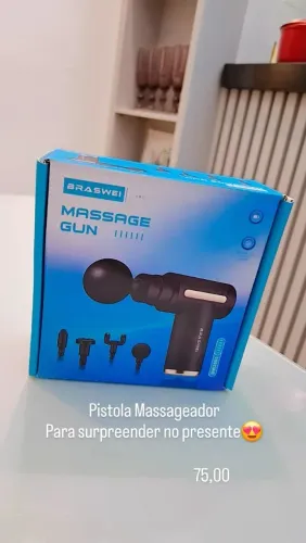Pistola de massagem