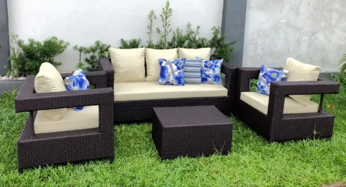 Sofá Califórnia em Fibra Sintética, Lindo e confortável!