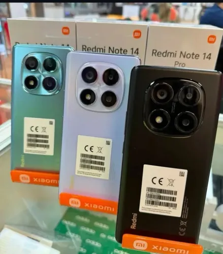 ***Redmi Note 14 Pro 4G NFC 512+12 Lacrado Global Garantia Preto Lilas***