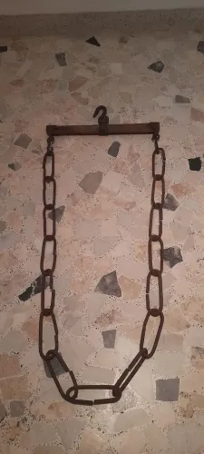 Peça antiga para carregamento de café nos portos 