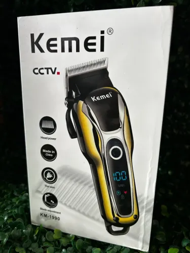 Máquina Kemei nova a pronta entrega