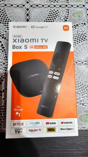 Xiaomi TV Box S 3° geração 4K Ultra-HD - Google TV