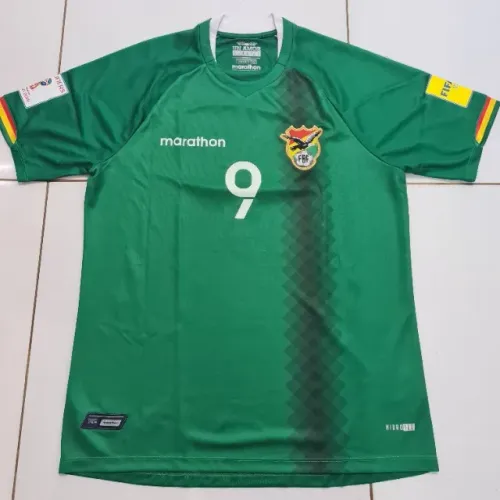 Camisa Bolívia Marathon Verde Eliminatórias da Copa Tamanho G