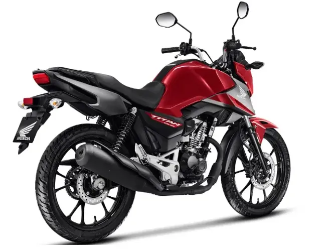 Moto Honda CG 160 Titan vermelho 26/26 0KM