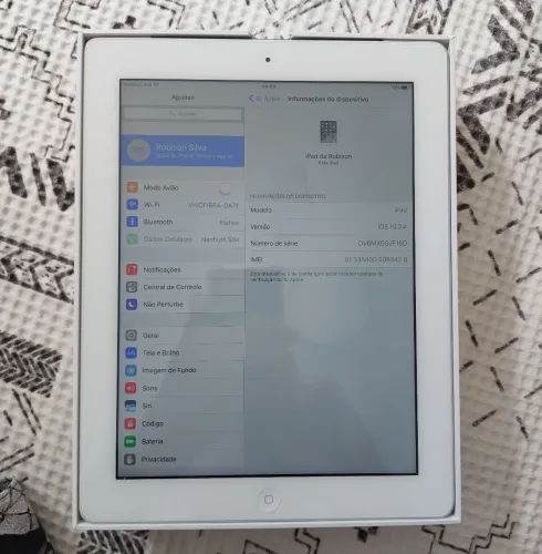 iPad versão 10.3.4