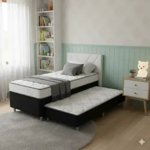 Promoção Cama Box Solteiro com Auxiliar novo