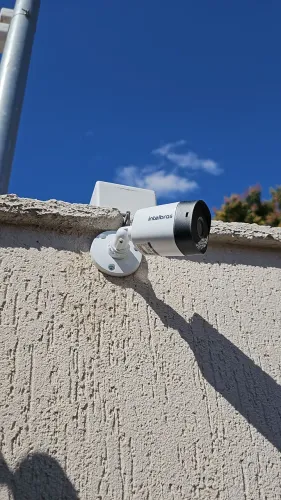 Segurança em câmera e alarme 