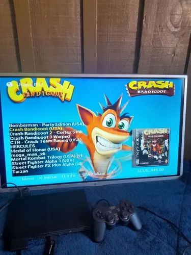 Playstation 2 recheado de jogos 450 jogos