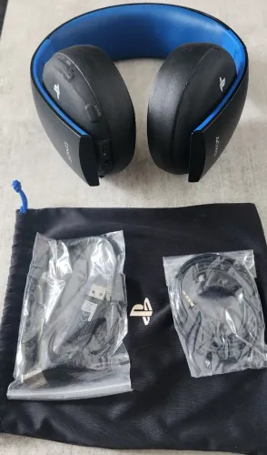 Headset Sony Gold 7.1 Wireless Ps4