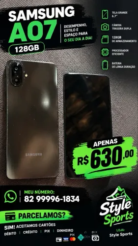 SANSUNG A07 128gb