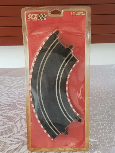 SCX PACK 4 CURVAS SLOT RACING ESCALA 1:43