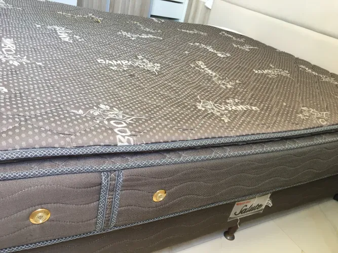 Cama Box casal reconflex 