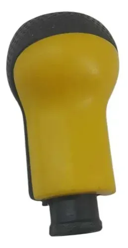 Manopla Bola Câmbio 5 Marchas Volks Esportiva Amarelo Amarelo