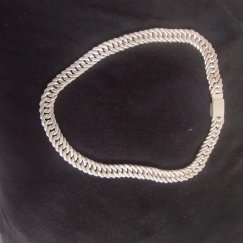 Cordão de prata maciço 235 gramas