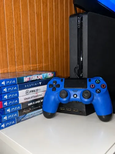 PS4 SLIM COMPLETO!