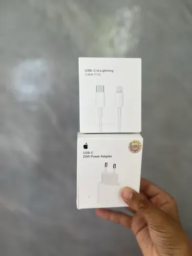 Carregador para iPhone fonte e cabo 20W - ENTREGA A DOMICÍLIO