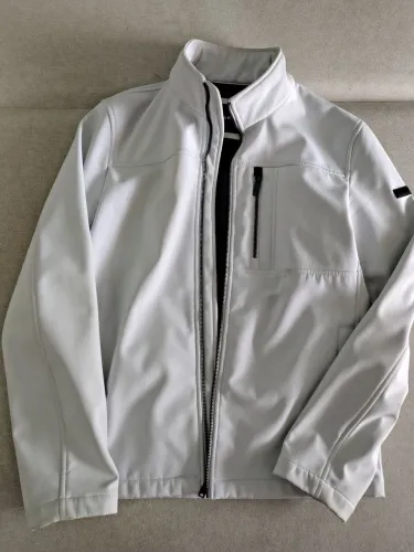 JAQUETA DKNY MASCULINA BRANCA
